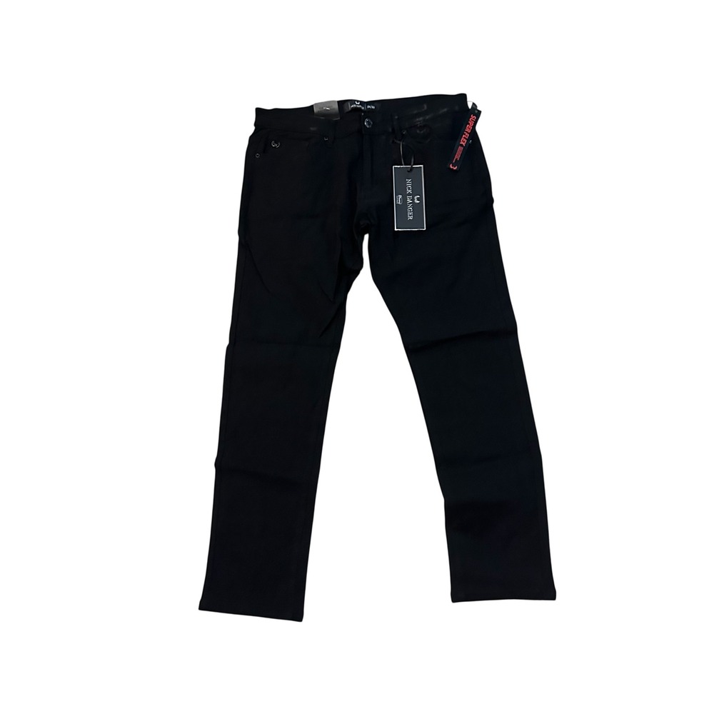 NWT Nick Danger Supreme Flex Mens Slim Fit Pants Black 34x30 Super Flex NWT